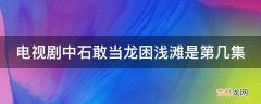 电视剧中石敢当龙困浅滩是第几集?