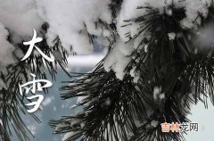 大雪节气祝福语简短唯美句子