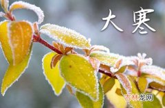 大寒节气暖心祝福语大全