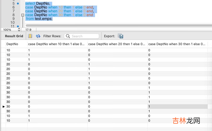 SQL 报表制作和整形