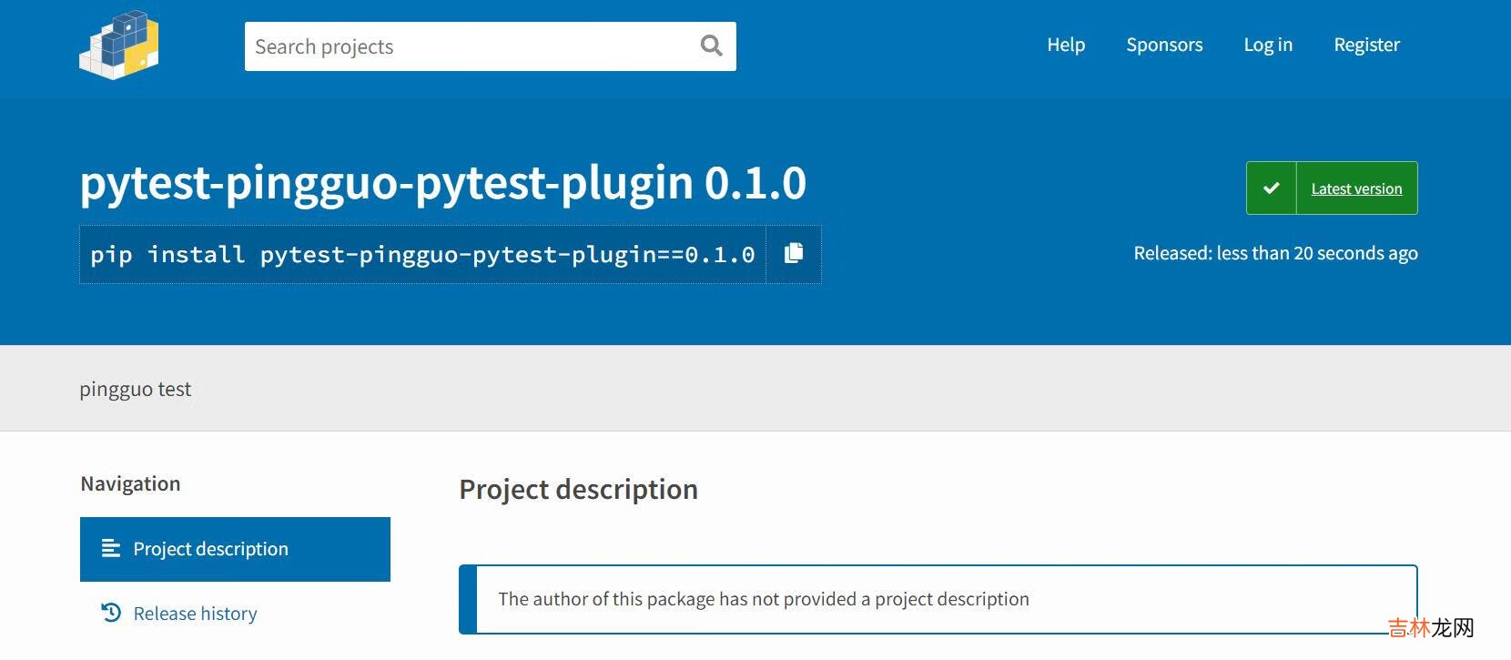【pytest官方文档】解读-开发可pip安装的第三方插件