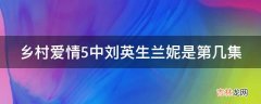 乡村爱情5中刘英生兰妮是第几集?