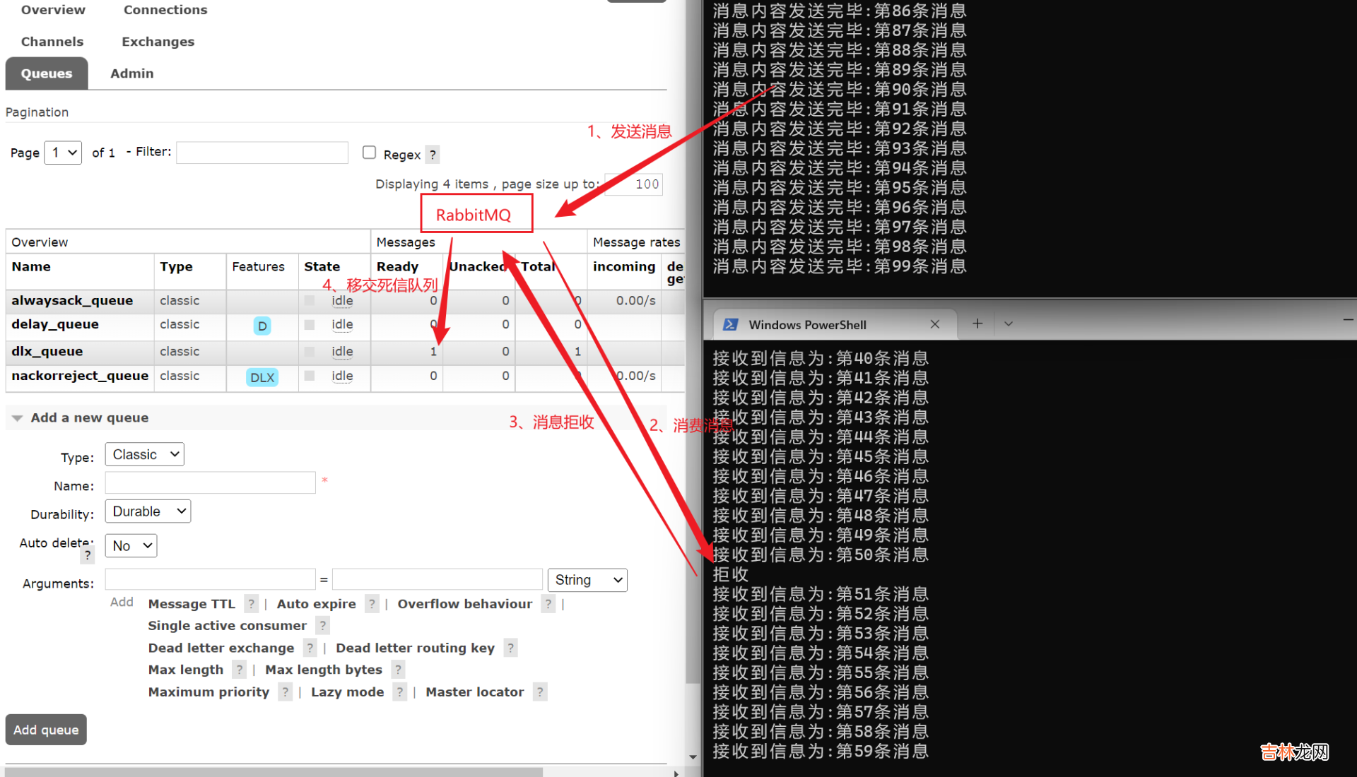 .Net Core&amp;RabbitMQ限制循环消费