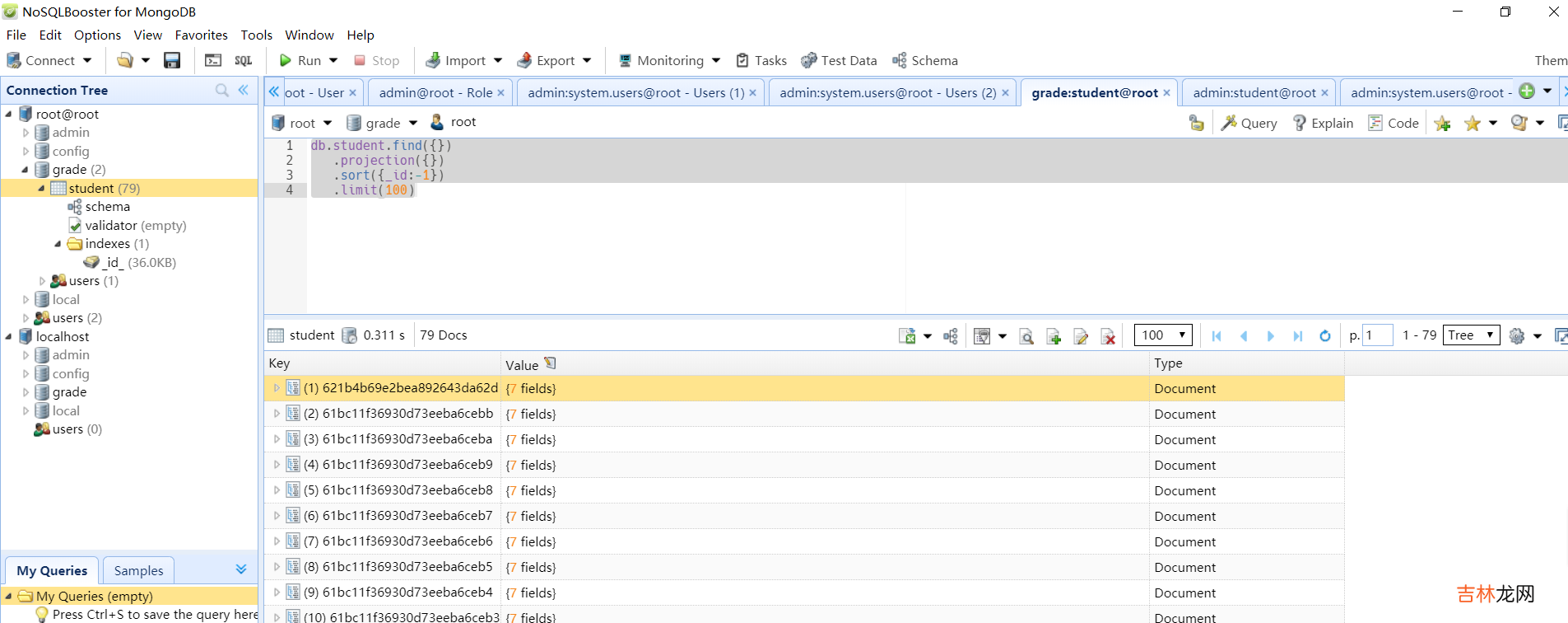 MongoDB数据库新手入门