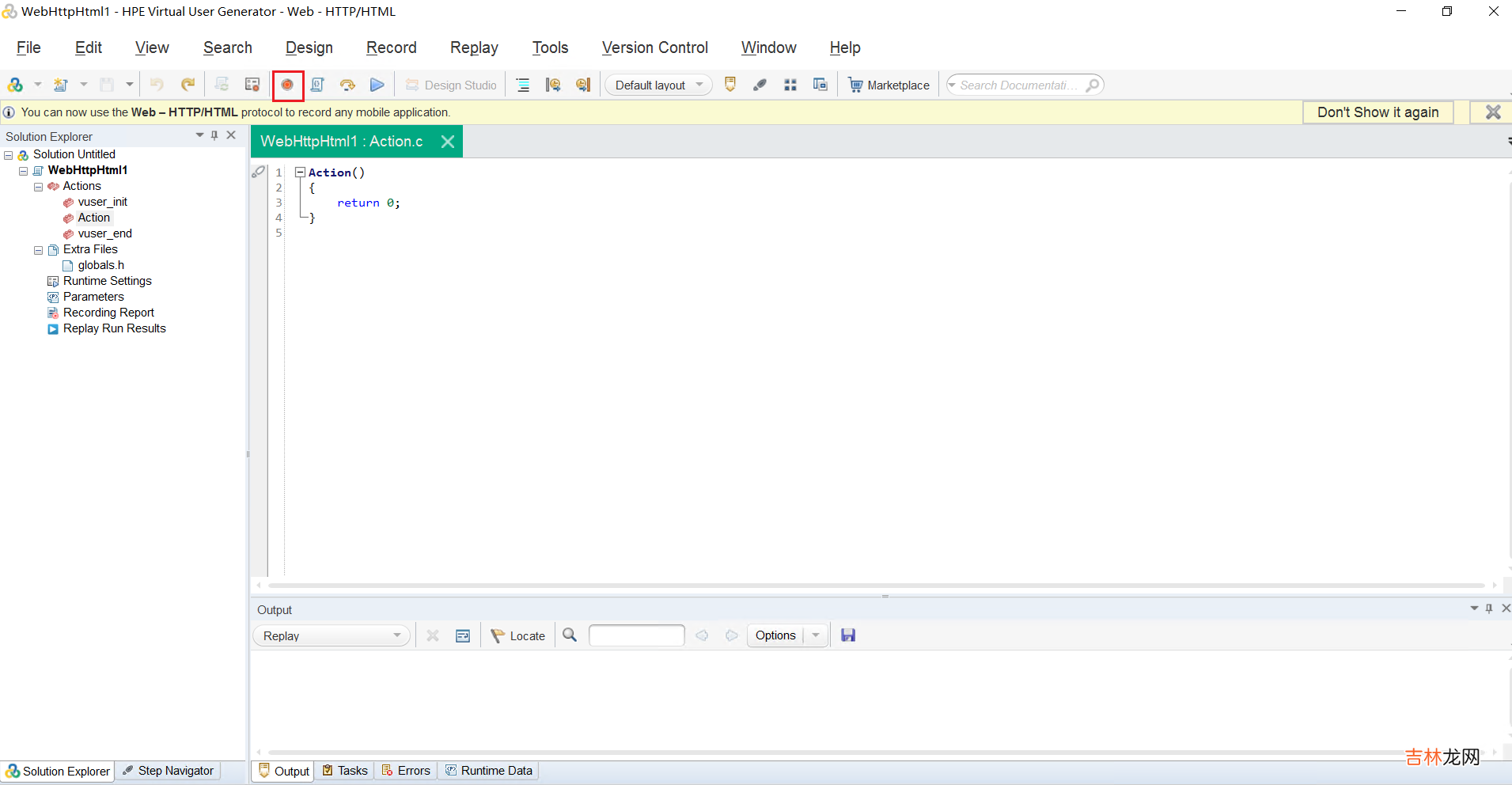 二 【性能测试】Loadrunner12.55-飞机订票系统-脚本录制