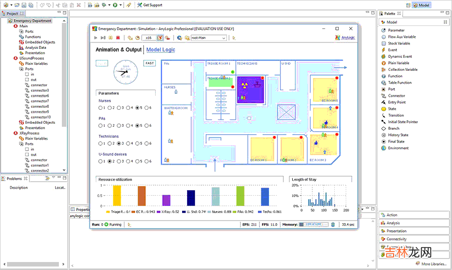 [Pyhton] SimPy 离散事件模拟框架详解 —— 以一个简单的汽车充电排队模拟为例