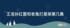 王浩孙红雷和老鬼打是架第几集?