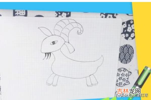 怎么画简单好看的羊(100种画羊的方法)