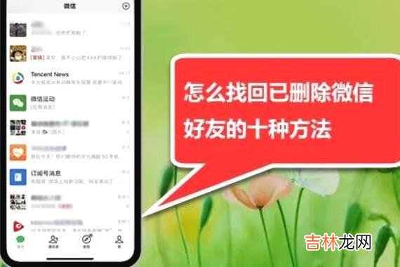 微信删除好友怎么找回（微信已经实行双向删除了吗)