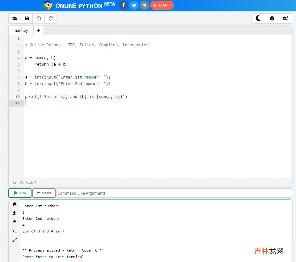 如何免安装使用 Python？推荐 17 个在线的 Python 解释器！