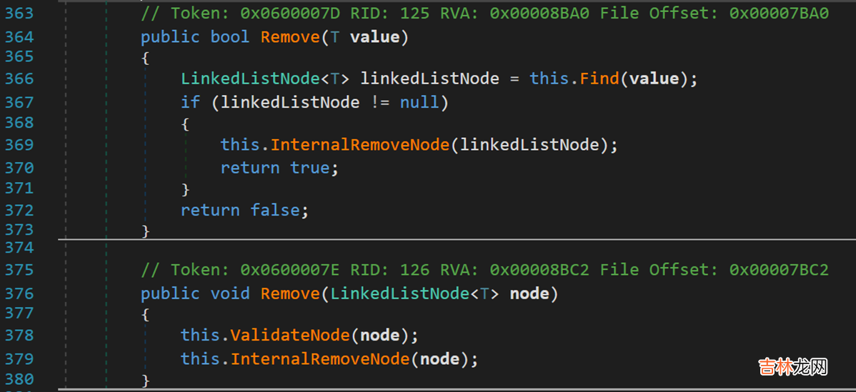 .NET 源码学习 [数据结构-线性表1.2] 链表与 LinkedList&lt;T&gt;
