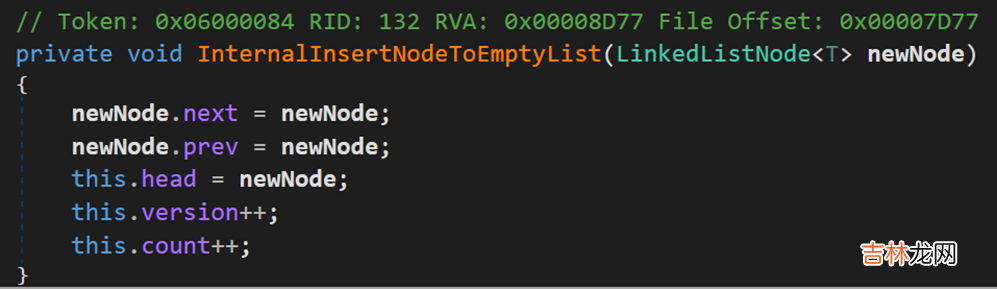 .NET 源码学习 [数据结构-线性表1.2] 链表与 LinkedList&lt;T&gt;