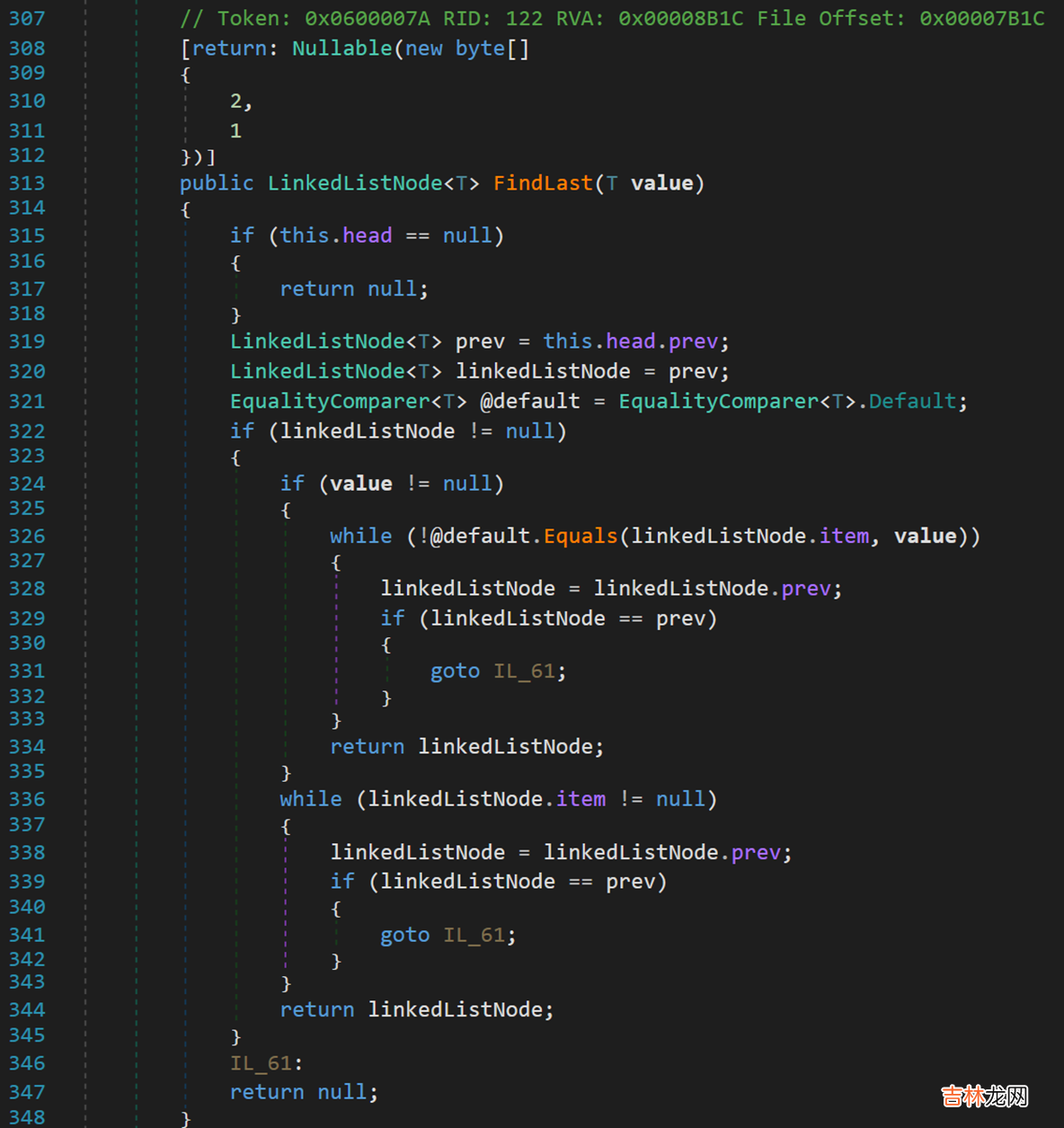 .NET 源码学习 [数据结构-线性表1.2] 链表与 LinkedList&lt;T&gt;