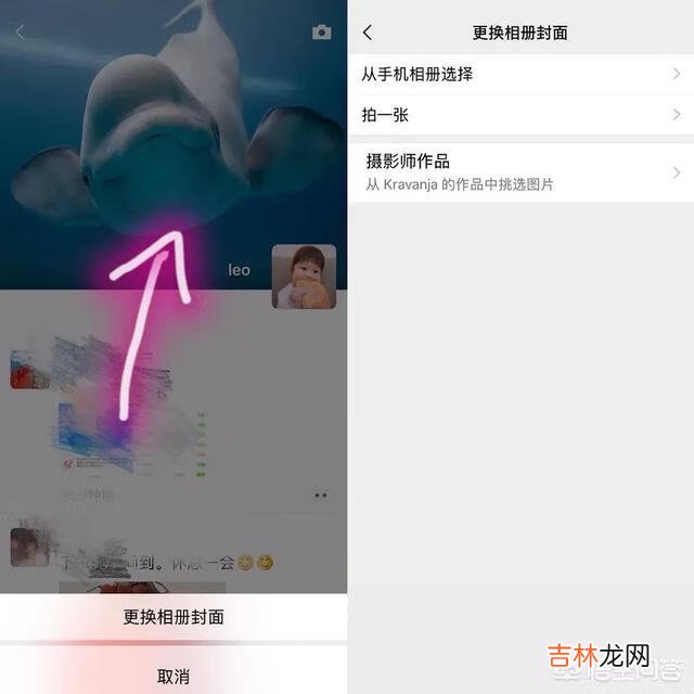 微信怎么设置背景图片（微信换主界面壁纸)