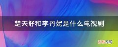 楚天舒和李丹妮是什么电视剧?