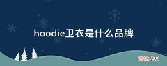 hoodie卫衣是什么品牌?