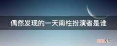 偶然发现的一天南柱扮演者是谁?