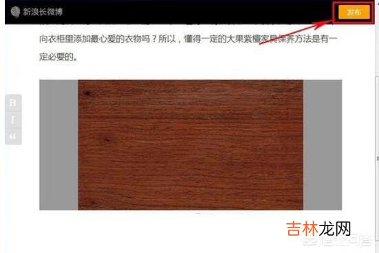 怎样用手机新浪微博发表长文章或其他内容（怎样用新浪微博发表文章)