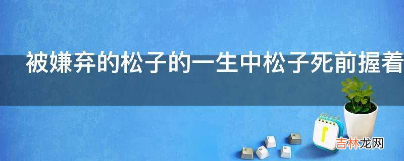 被嫌弃的松子的一生中松子死前握着什么?