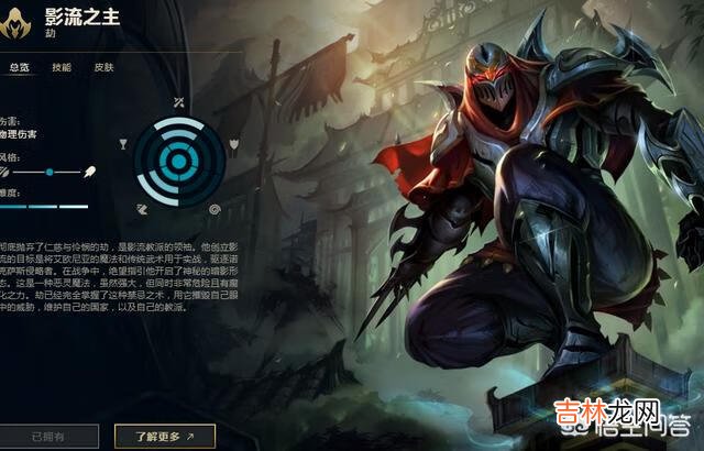 LOL中,怎么玩好劫这名英雄(lol永远打不过劫的英雄)