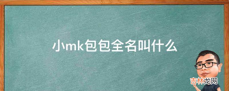 小mk包包全名叫什么?