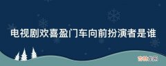 电视剧欢喜盈门车向前扮演者是谁?