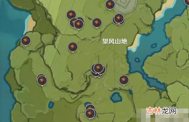 原神2.6百货奇货第二天材料分布图