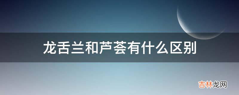 龙舌兰和芦荟有什么区别?