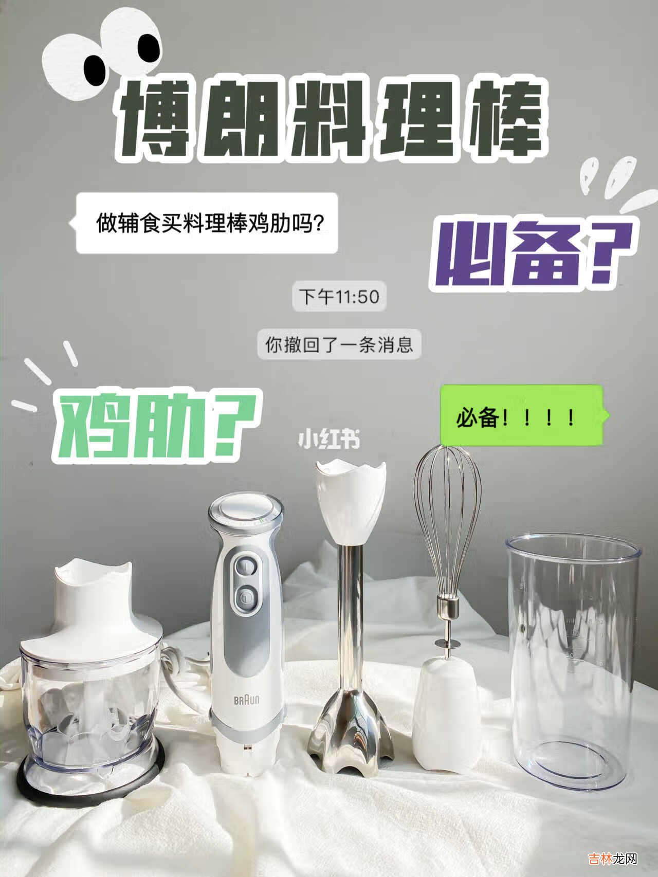 风很大的博朗料理棒有必要买吗？