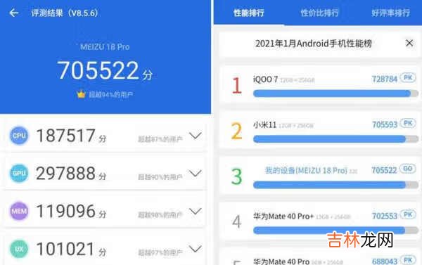 魅族18pro跑分_魅族18pro跑分怎么样