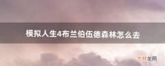 模拟人生4布兰伯伍德森林怎么去（模拟人生4微光溪流传送门怎么去)