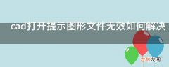 cad打开提示图形文件无效如何解决?