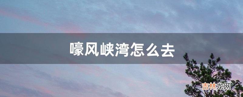 嚎风峡湾怎么去(嚎风峡湾小怪掉落任务)