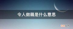 令人做藕是什么意思?