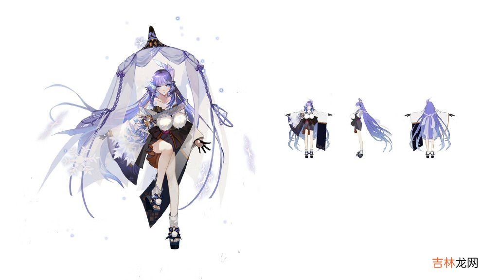 阴阳师3月SP雪女立绘