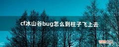 cf冰山谷bug怎么到柱子飞上去（cf火焰山bug上房)