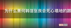 为什么萧何韩信张良会死心塌地的跟着刘邦干?