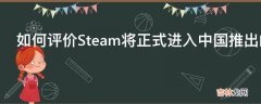 如何评价Steam将正式进入中国推出的SteamChina?