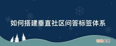 如何搭建垂直社区问答标签体系?