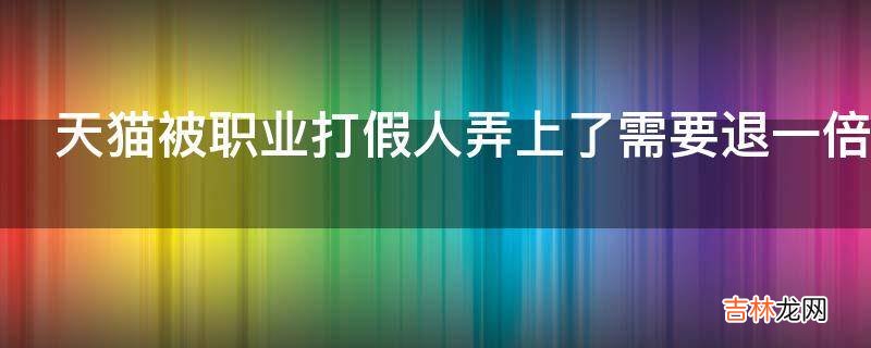 天猫被职业打假人弄上了需要退一倍三并被工商处罚有没有办法减轻处罚?