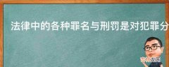 法律中的各种罪名与刑罚是对犯罪分子的一种妥协吗?