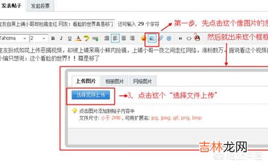 论坛发帖如何插入添加图片_论坛帖子怎么发图片