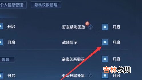 2021王者荣耀战绩怎么隐藏