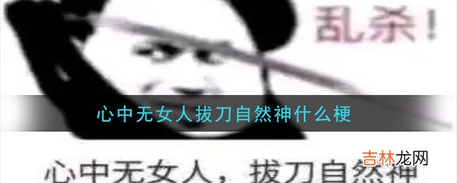 心中无女人拔刀自然神什么梗