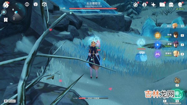 原神手游寒天之钉怎么上去