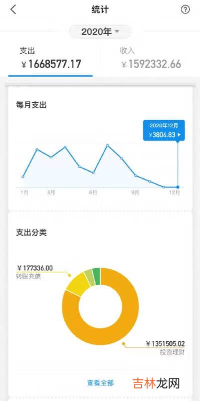 支付宝年度账单大额图片