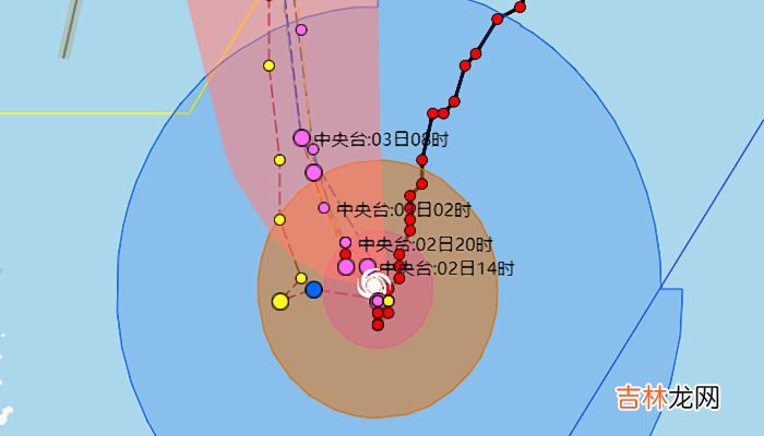 浙江台风网实时路径发布系统11号最新 受台风轩岚诺影响浙江降水增多