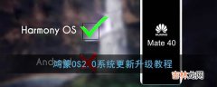 鸿蒙OS2.0系统更新升级教程