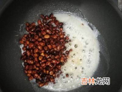 花生米挂糖霜怎么做?