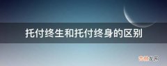 托付终生和托付终身的区别?